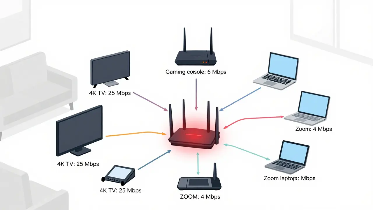 How to Allocate Bandwidth for Multiple Streaming Devices Without Buffering