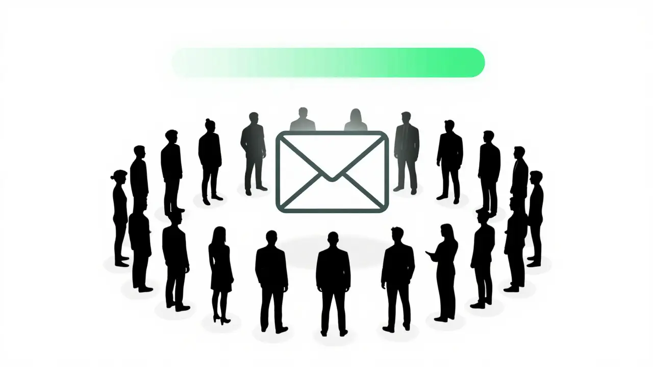 Email list building community support for film campaign