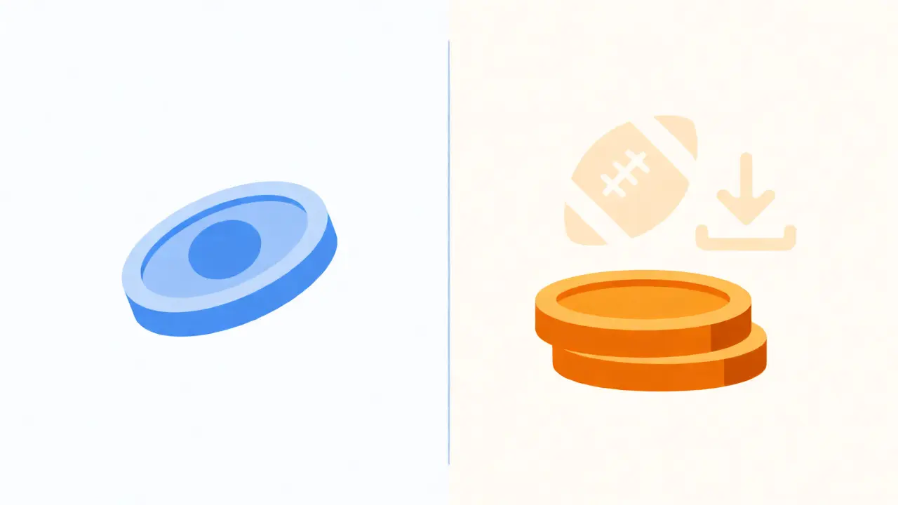 Visual comparison of basic vs premium streaming tiers