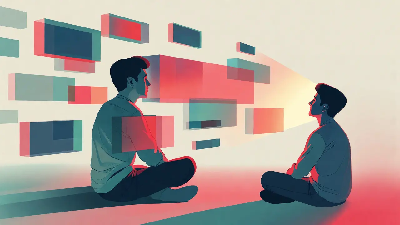 Conceptual art showing how ad interruptions disrupt viewing compared to seamless premium streaming