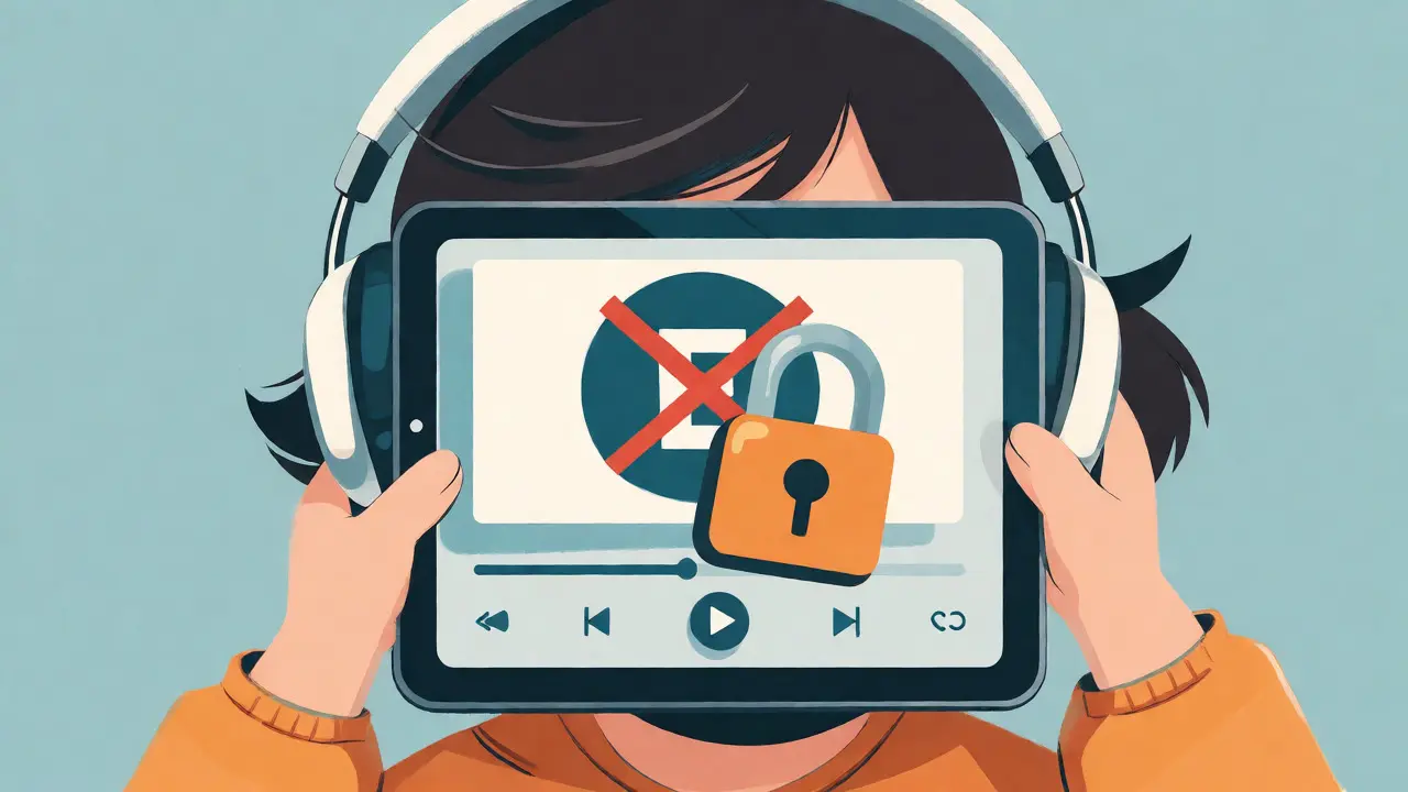 Parental Controls in Music Streaming: Explicit Filters and PINs